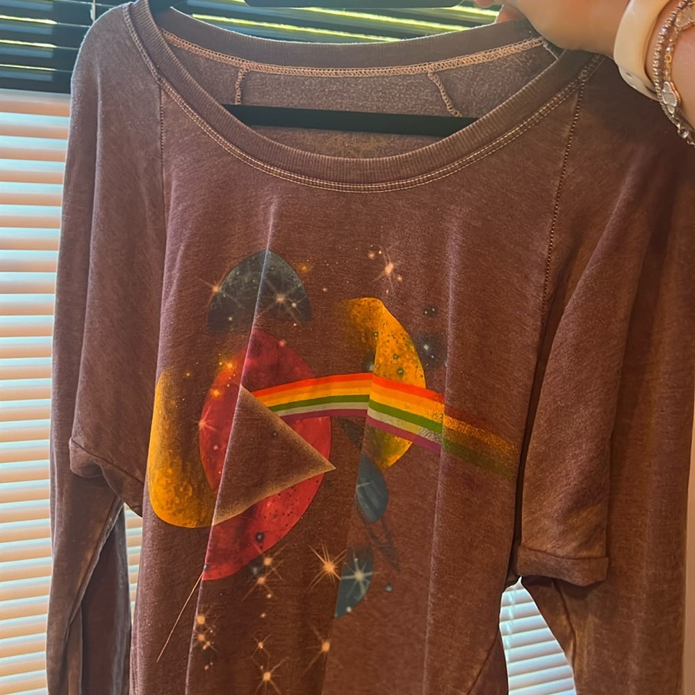 Chaser Purple Planets Sweatshirt